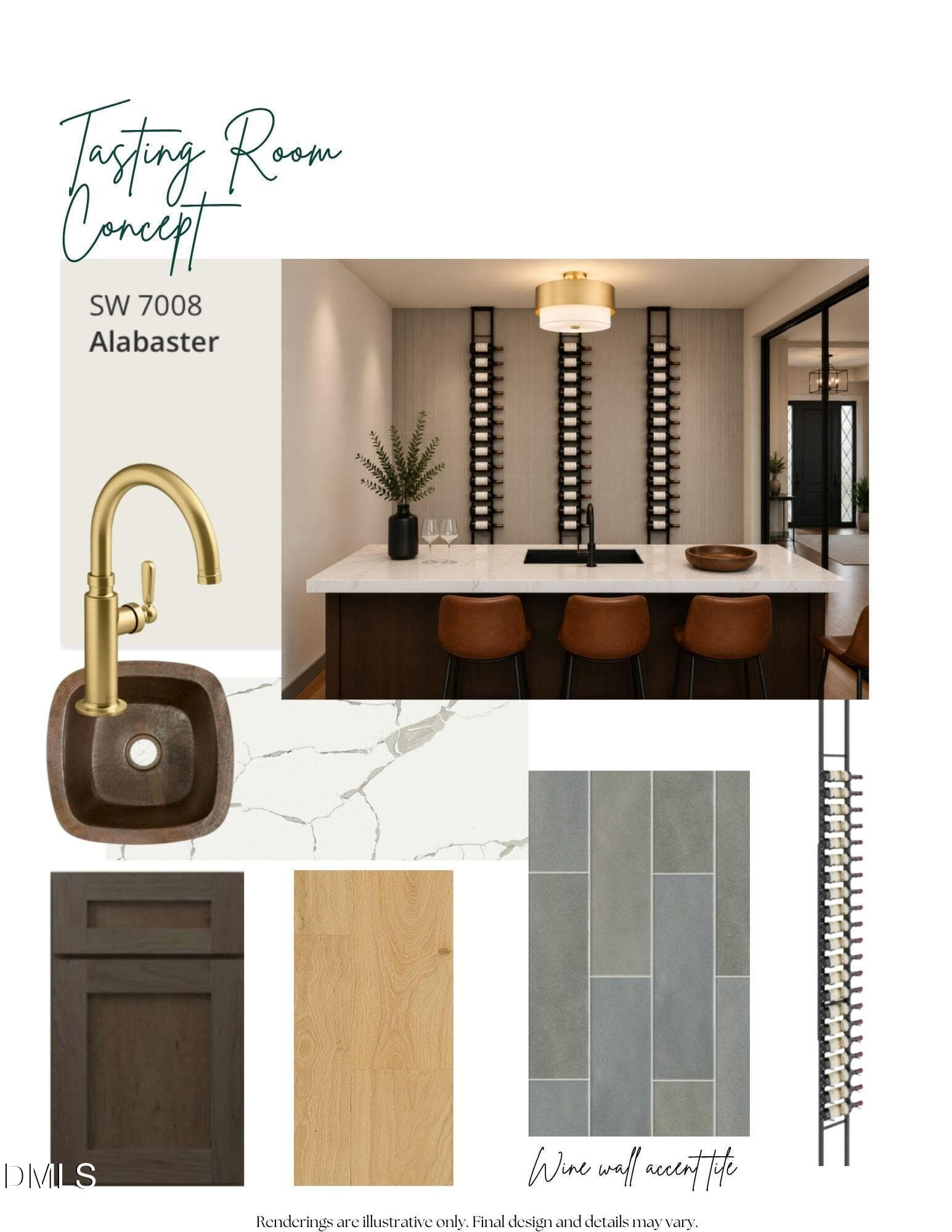 Tasting Room Concept - 5904 Leone Pride Circle, Raleigh, NC 27603, Raleigh