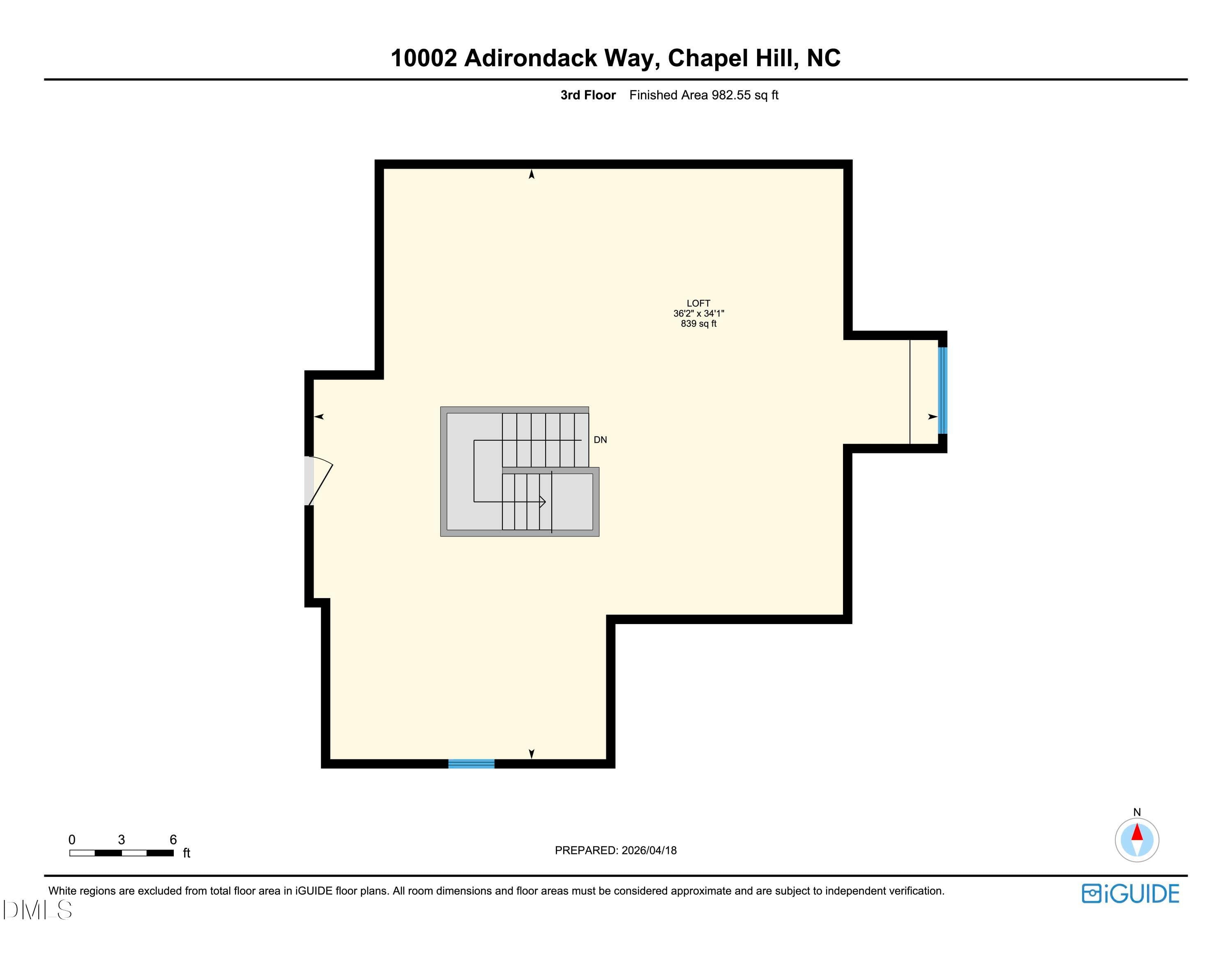 10002 Adirondack Floorplan 3 - 10002 Adirondack Way, Chapel Hill, NC 27517, Chapel Hill