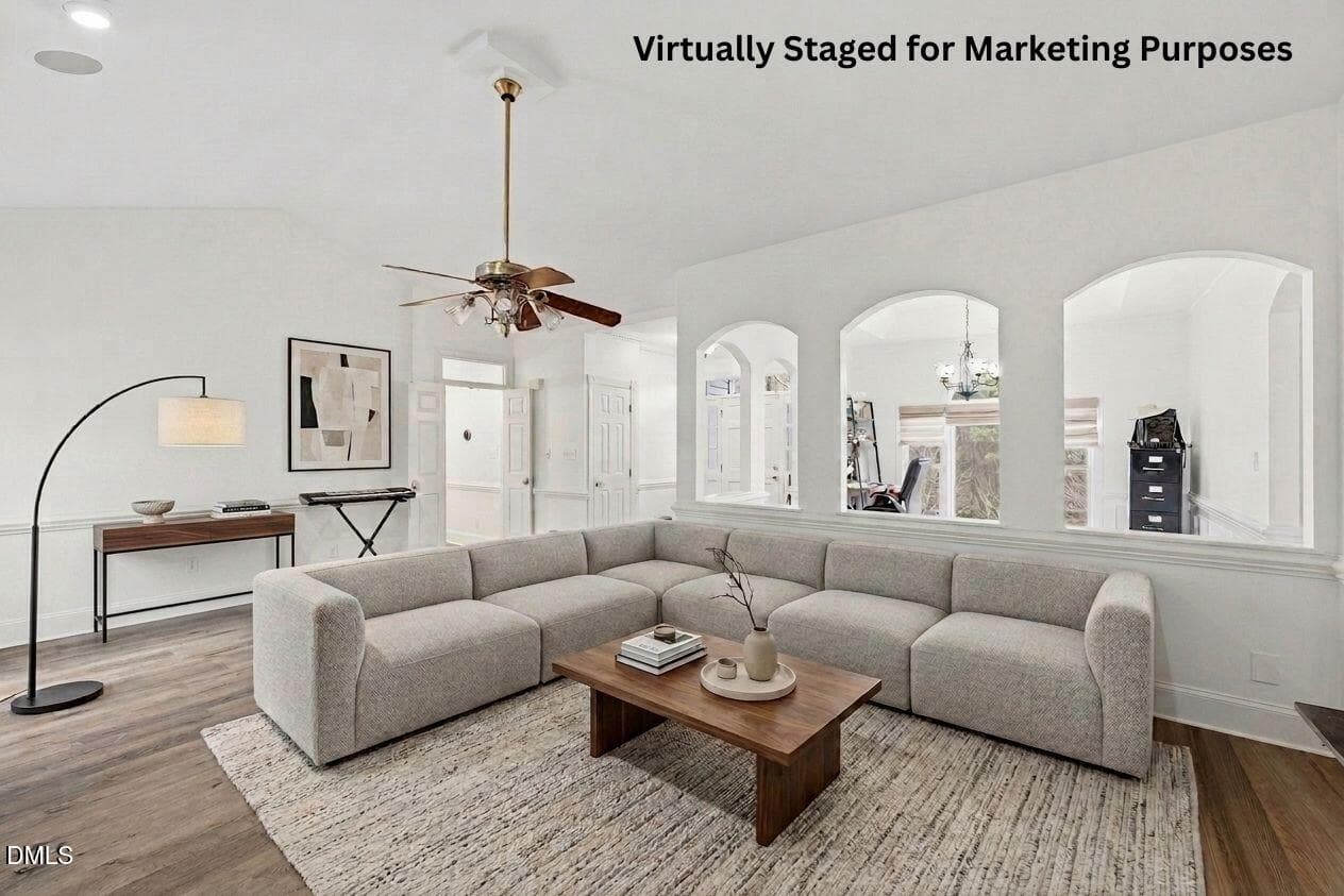 Virtually Staged for Marketing Purposes - 3405 Apple Meadow Drive, Fuquay Varina, NC 27526