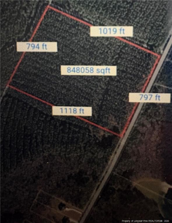 Lot dimensions - McBryde Street, Linden, NC 28356