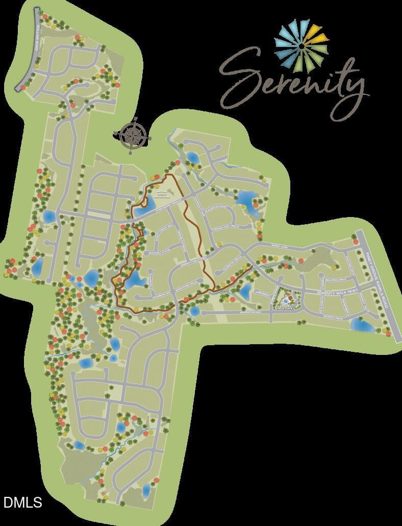 Serenity hiking trail - 40 Reflection Parkway, Fuquay Varina, NC 27526