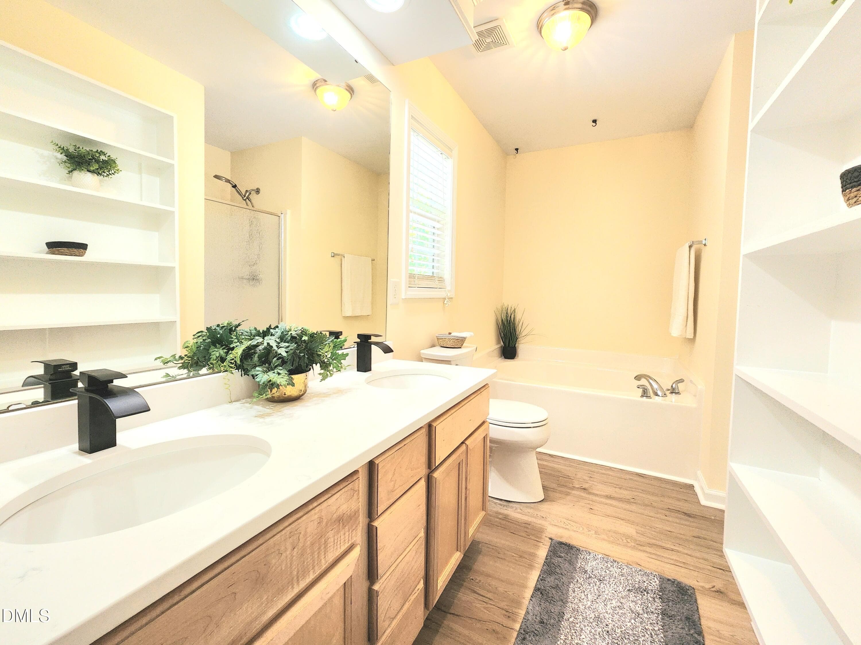 Updated countertops guest bath - 5210 Groveside Court, Raleigh, NC 27613, Raleigh