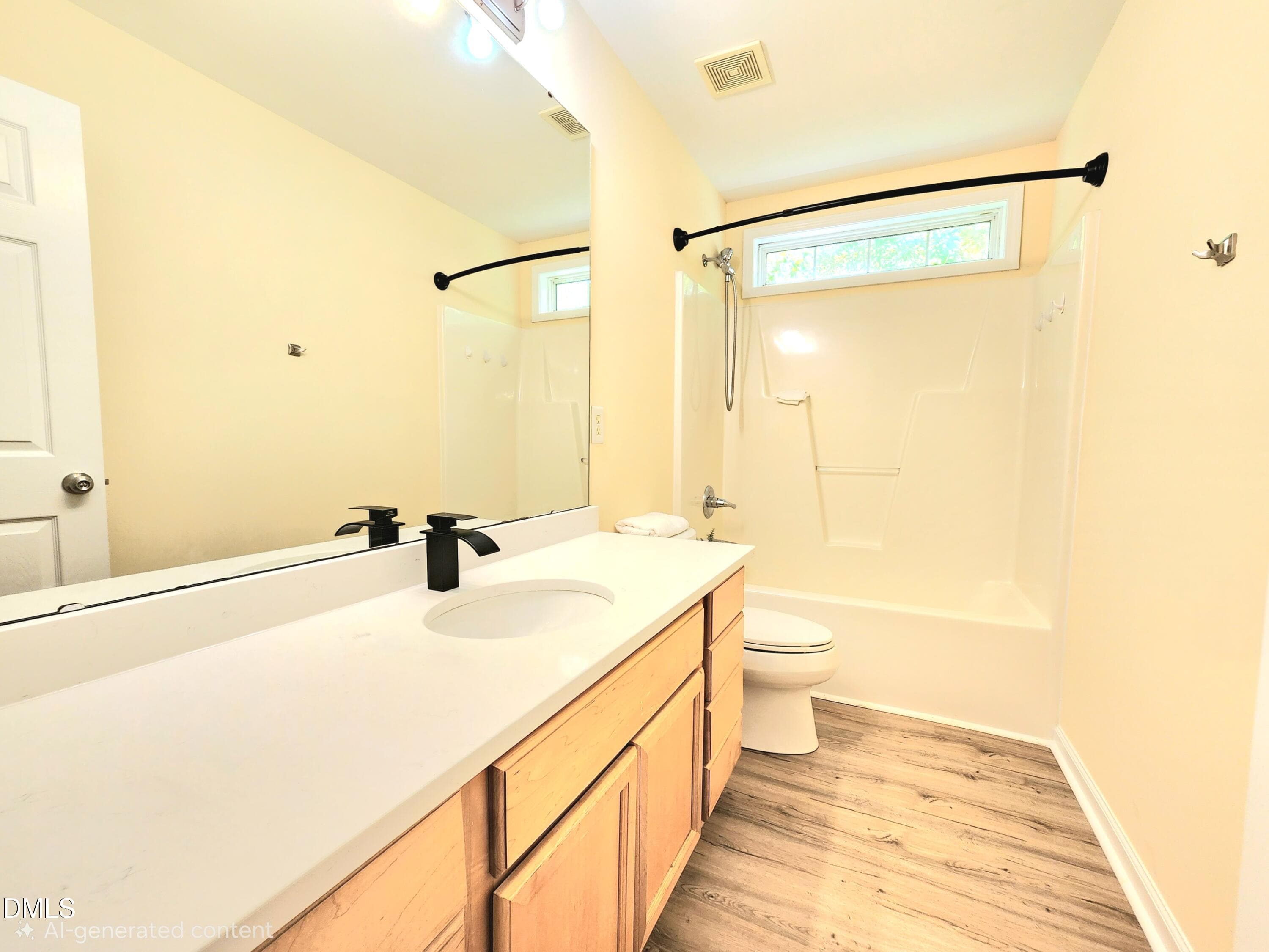 Updated countertops Master bath - 5210 Groveside Court, Raleigh, NC 27613, Raleigh