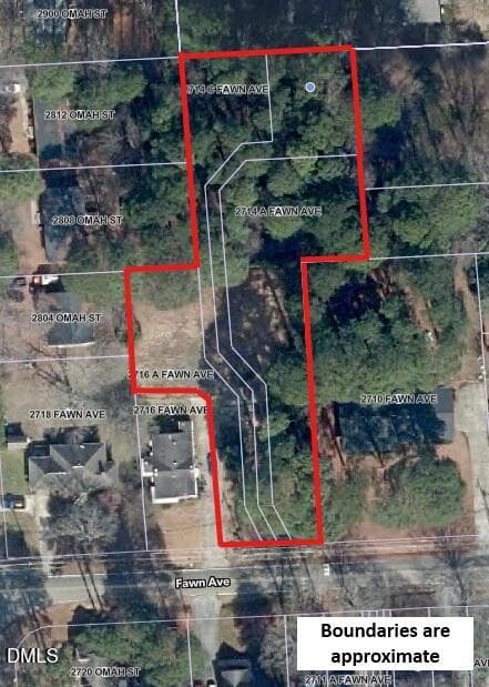 Fawn Lots Aerial - 2714 Fawn Avenue, Durham, NC 27705