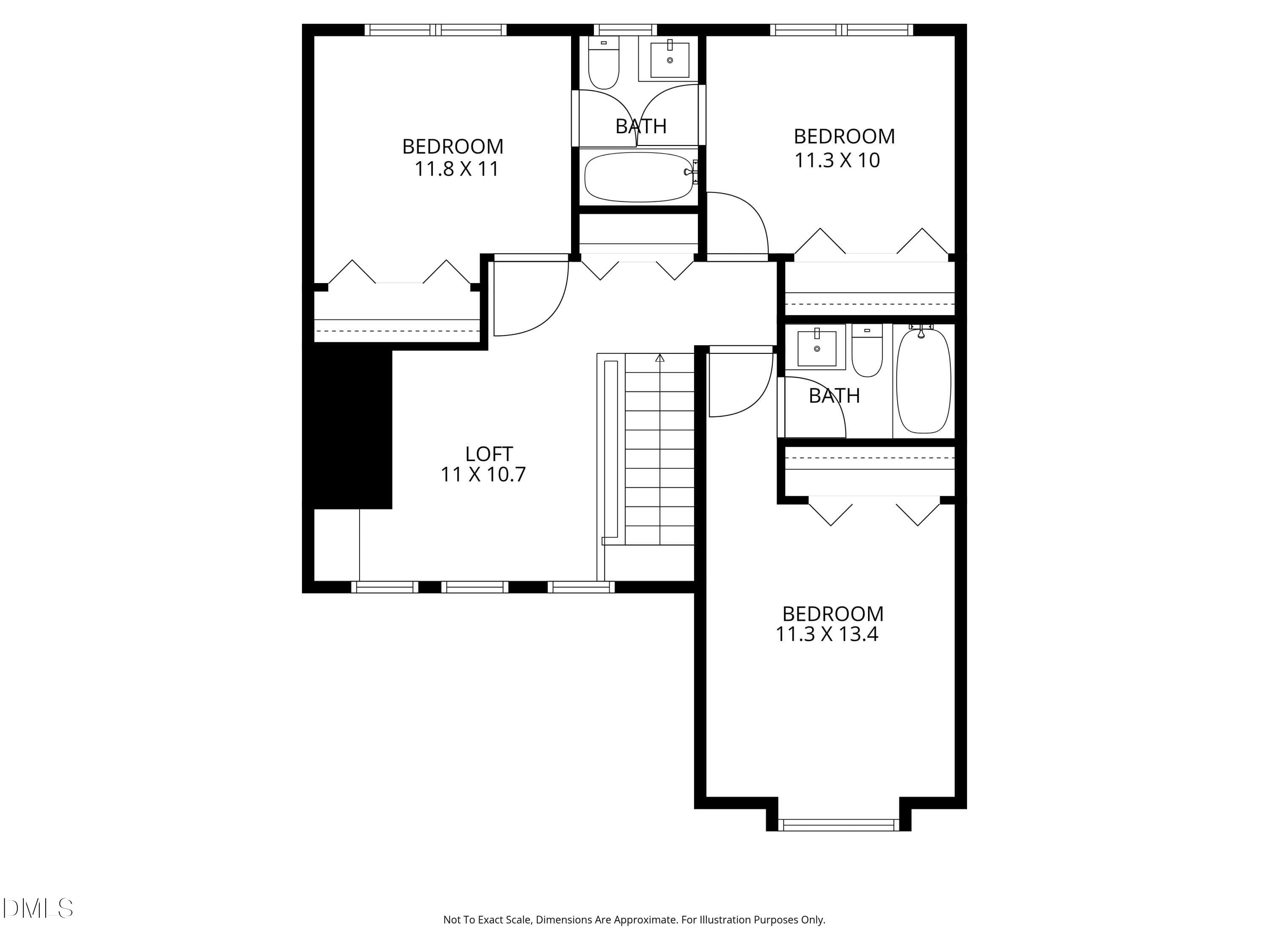 2nd floor - 1023 Boathouse Court, Raleigh, NC 27615, Raleigh
