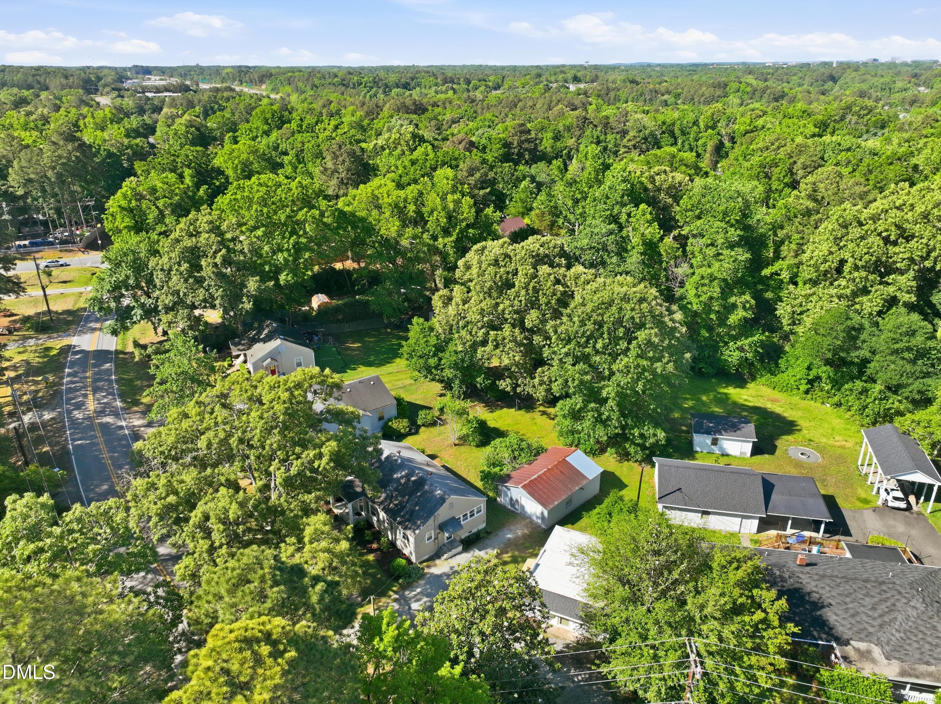 Aerial View - 1111 Midland Terrace, Durham, NC 27704, Durham