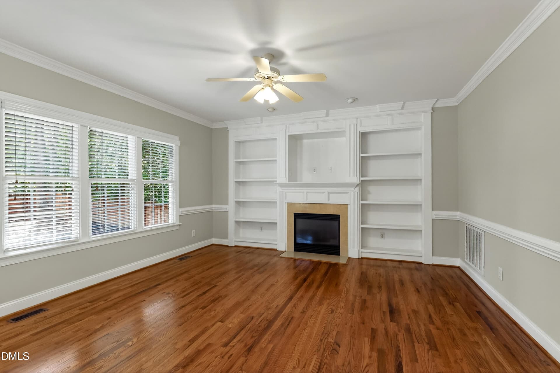 9 Family Room with Fireplace - 1001 Manderston Lane, Apex, NC 27502