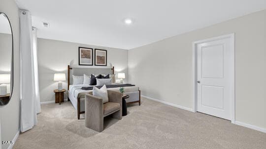 PRIMARY SUITE BEDROOM - 63 Cheyenne Drive, Clayton, NC 27520