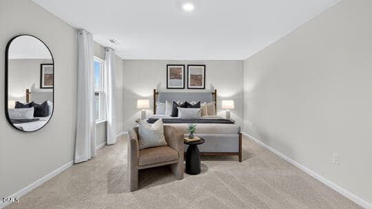 PRIMARY SUITE BEDROOM - 63 Cheyenne Drive, Clayton, NC 27520