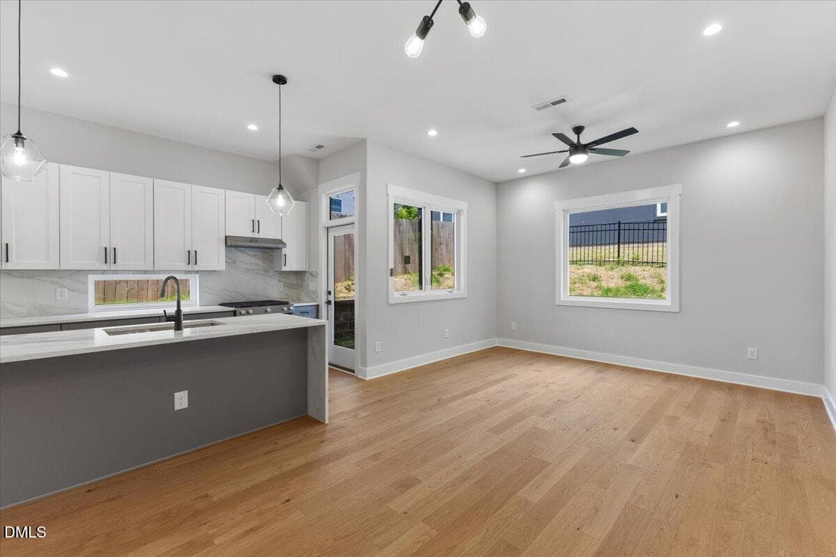 541 Dining to Living Room - 541 Bragg Street, Raleigh, NC 27610, Raleigh