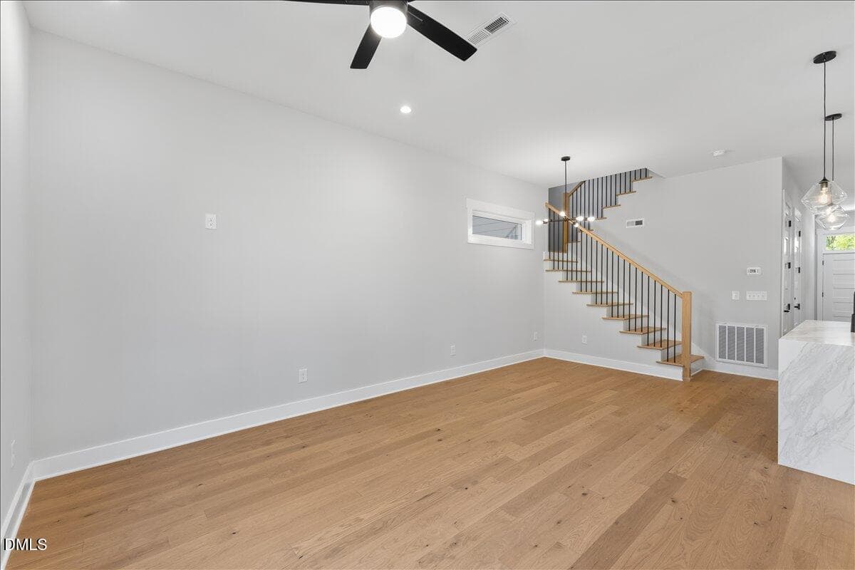 541 Living to Dining Room - 541 Bragg Street, Raleigh, NC 27610, Raleigh