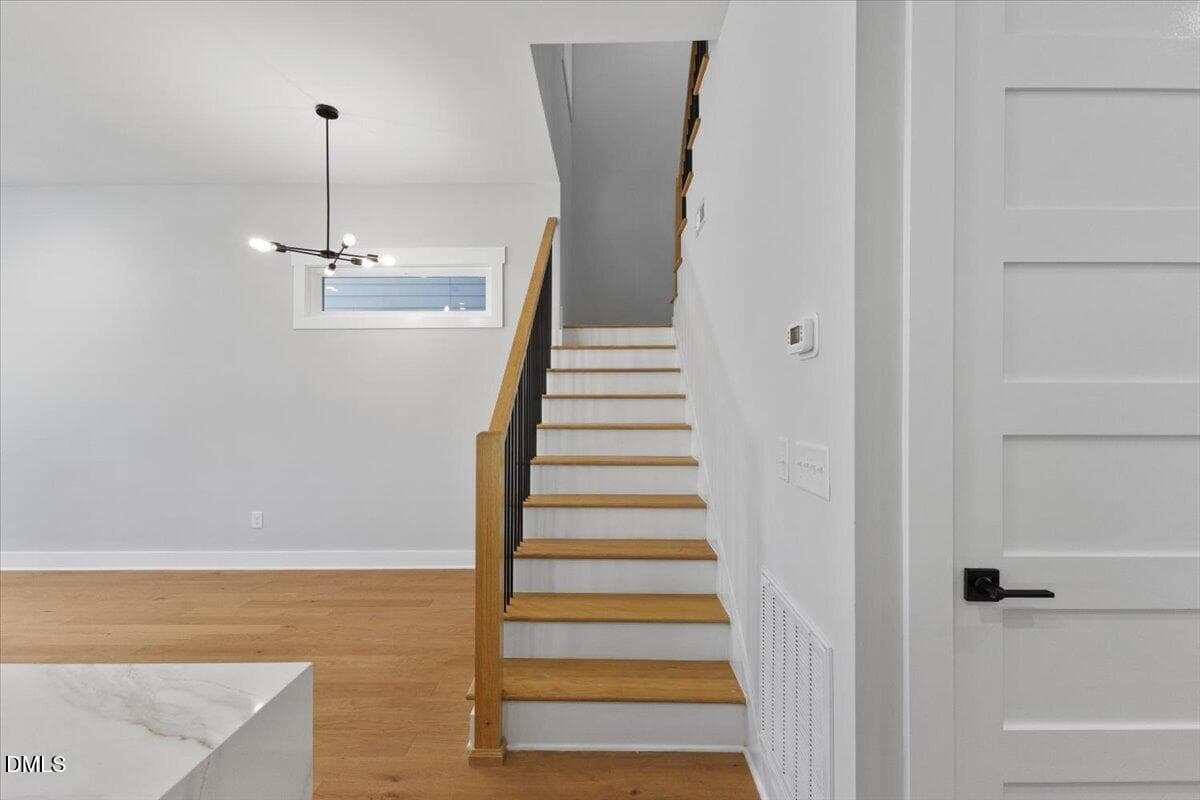 541 Staircase - 541 Bragg Street, Raleigh, NC 27610, Raleigh