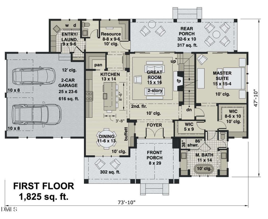 Copy of Lot 14 first floor (1) - 14 Home Place Court, Nashville, NC 27856