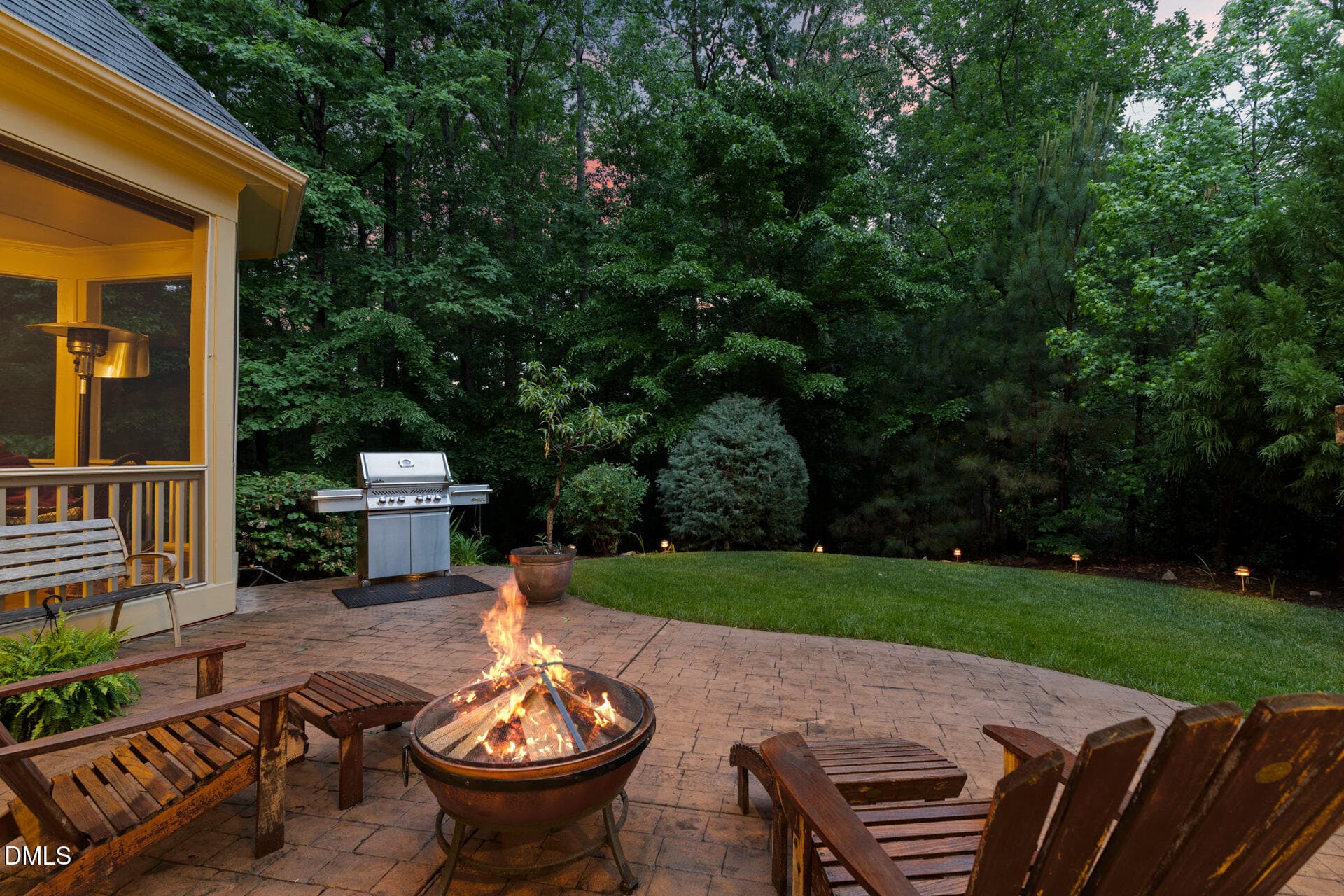 Private Backyard - 18004 Hyde, Chapel Hill, NC 27517, Chapel Hill