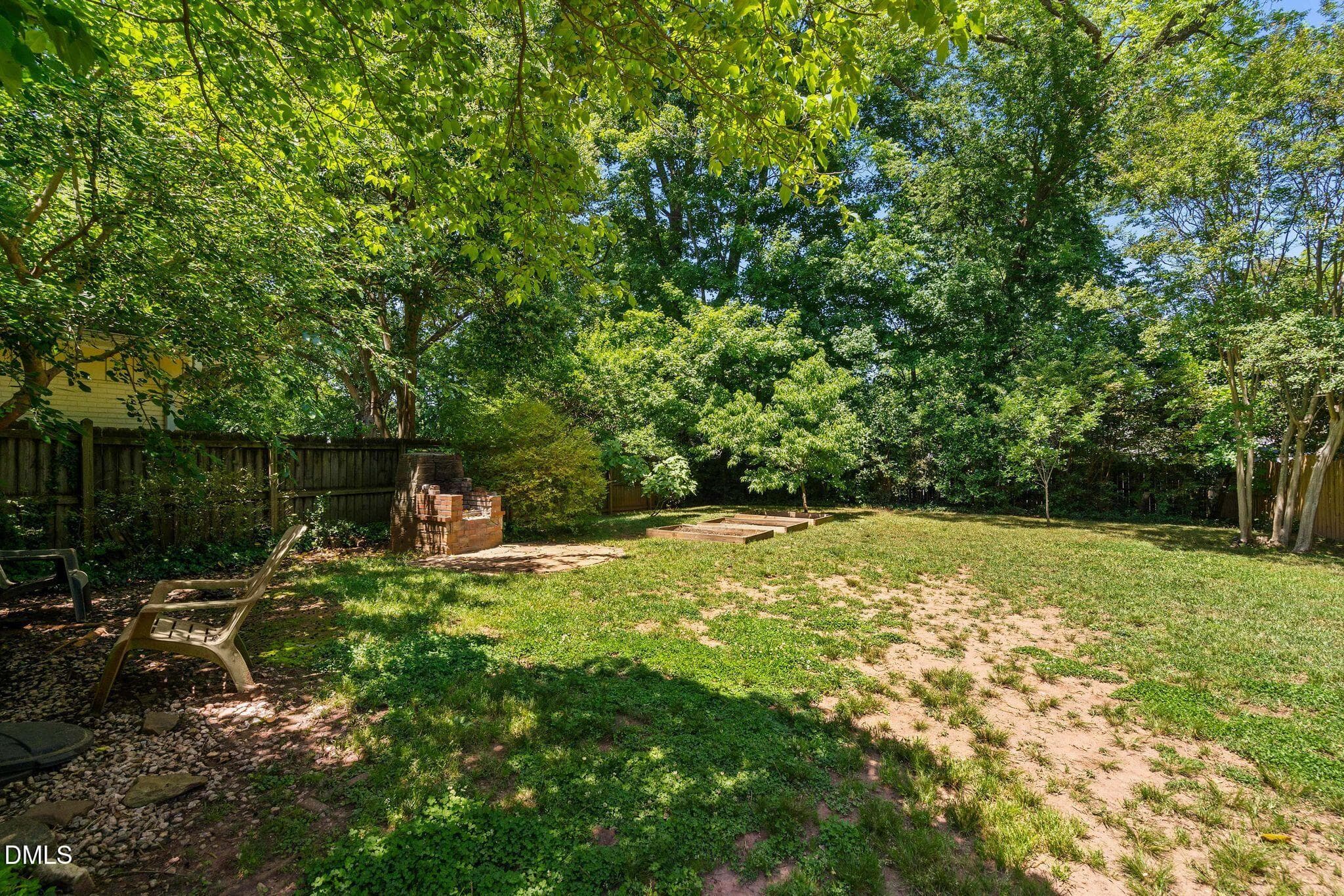 Back Yard - 113 E Whitaker Mill Road, Raleigh, NC 27608, Raleigh
