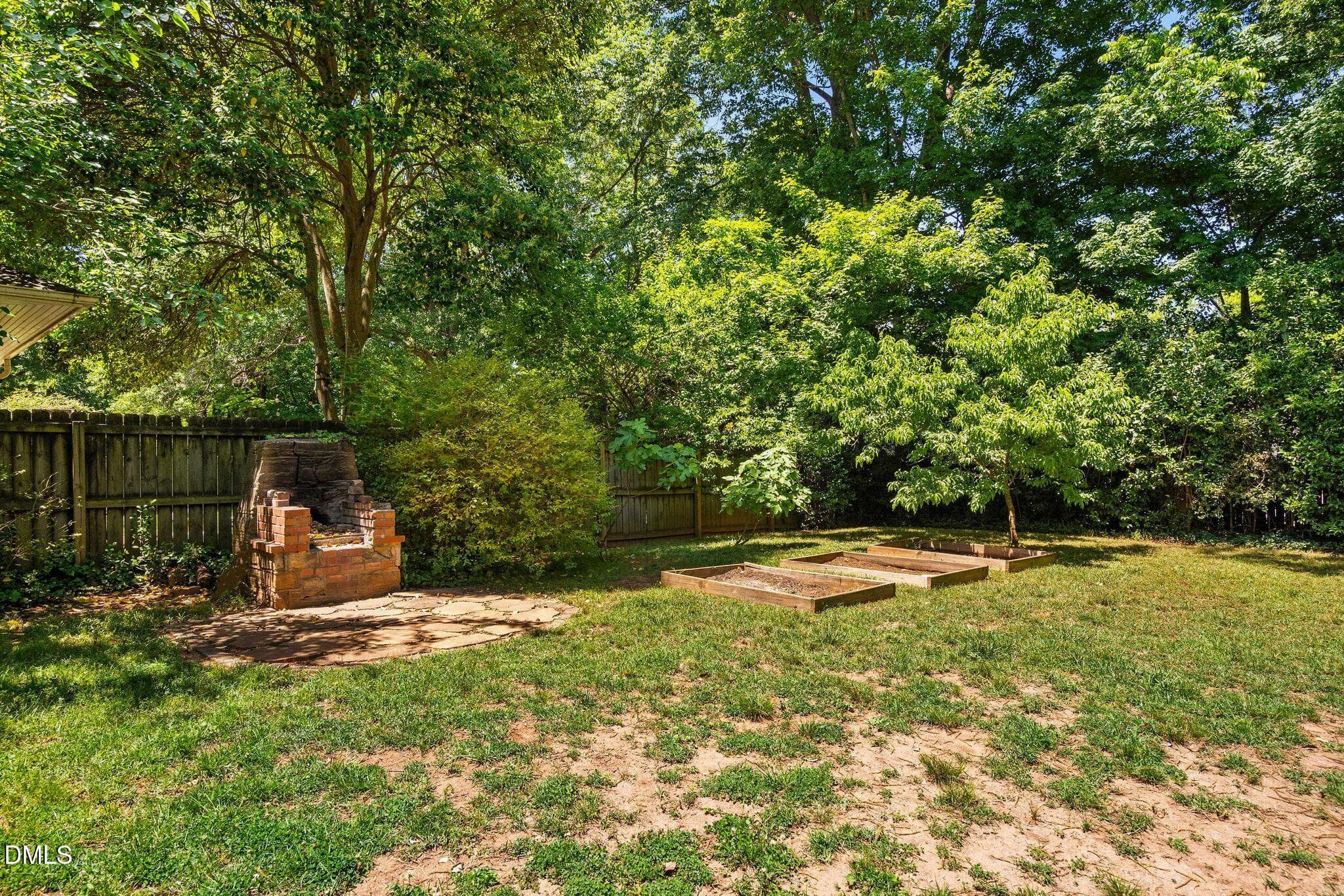 Back Yard - 113 E Whitaker Mill Road, Raleigh, NC 27608, Raleigh