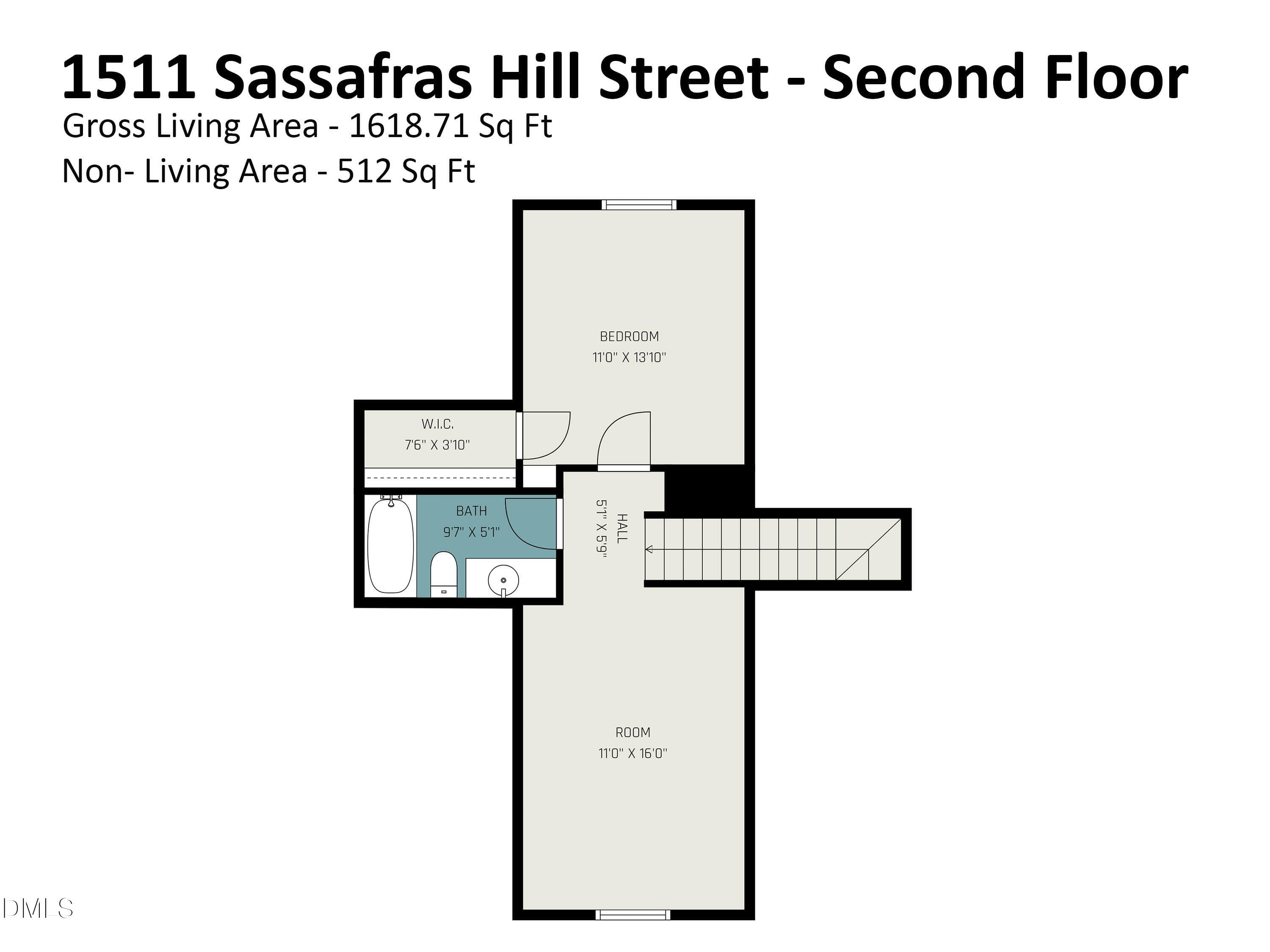 1511_Sassafras_Hill_Street_-_Second_Floo - 1511 Sassafras Hill Street, Durham, NC 27712, Durham