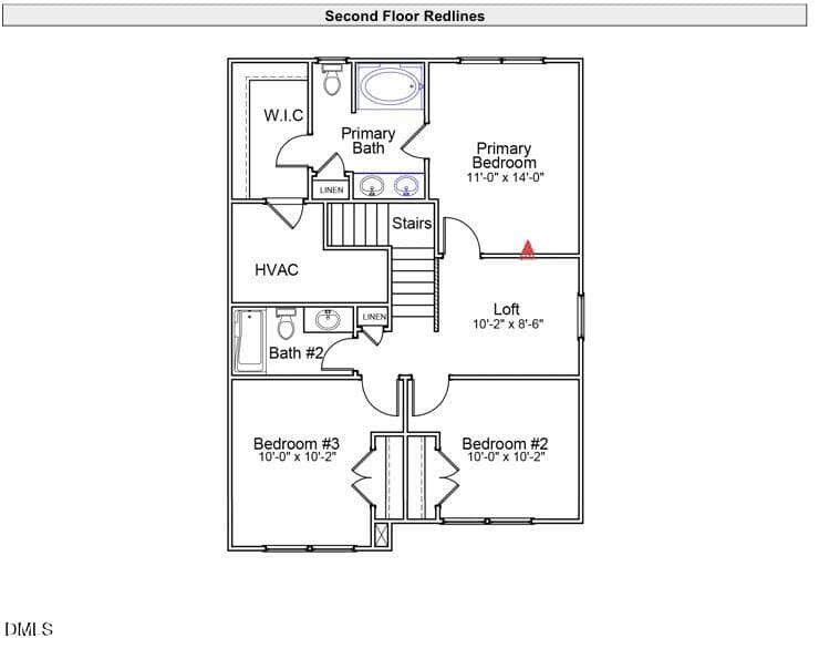 llp58 floorplan 2 - 170 Thomas Trail 58, Lillington, NC 27546