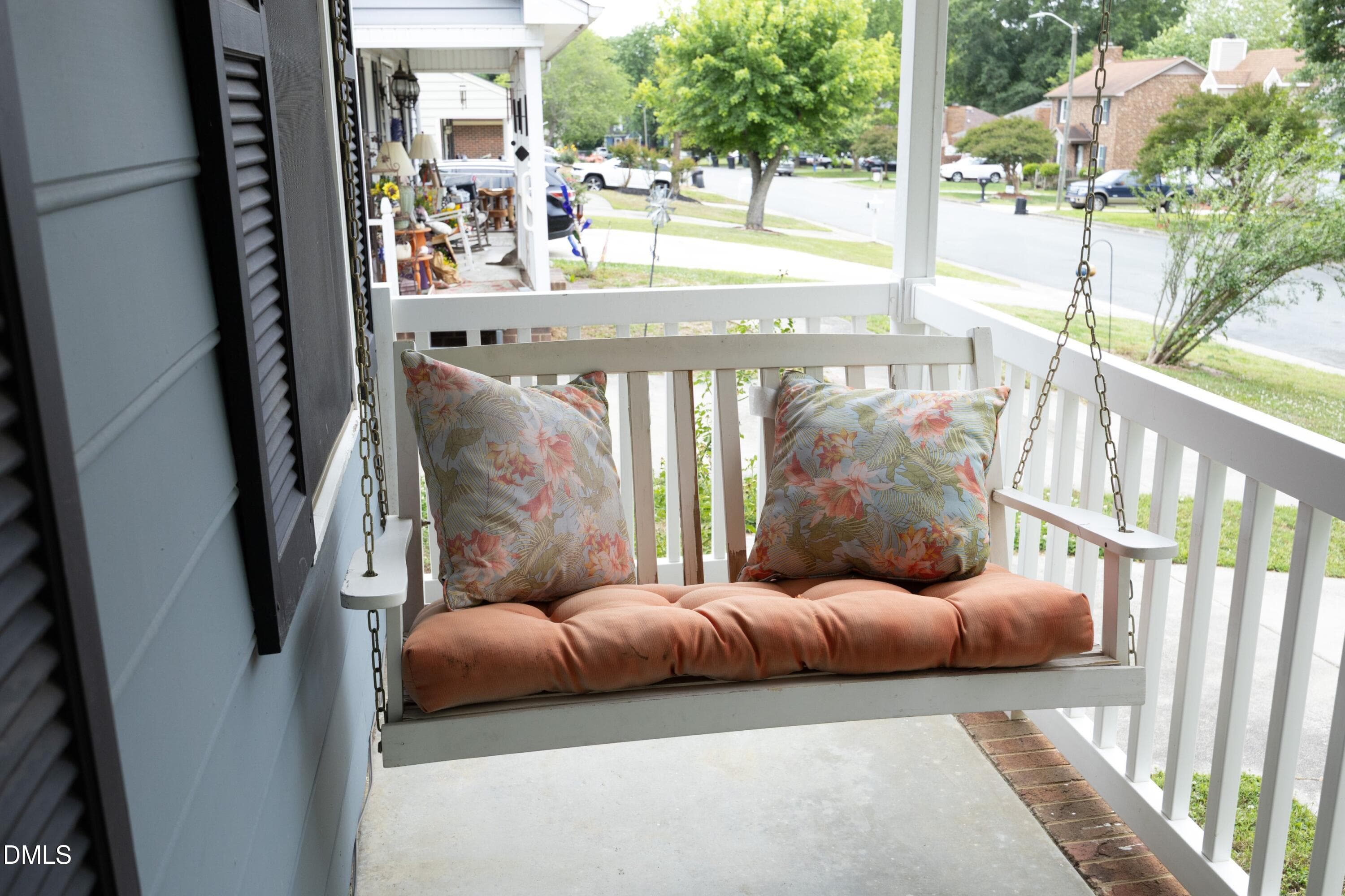 04PorchSwing - 710 Huntington Court, Burlington, NC 27215, Burlington
