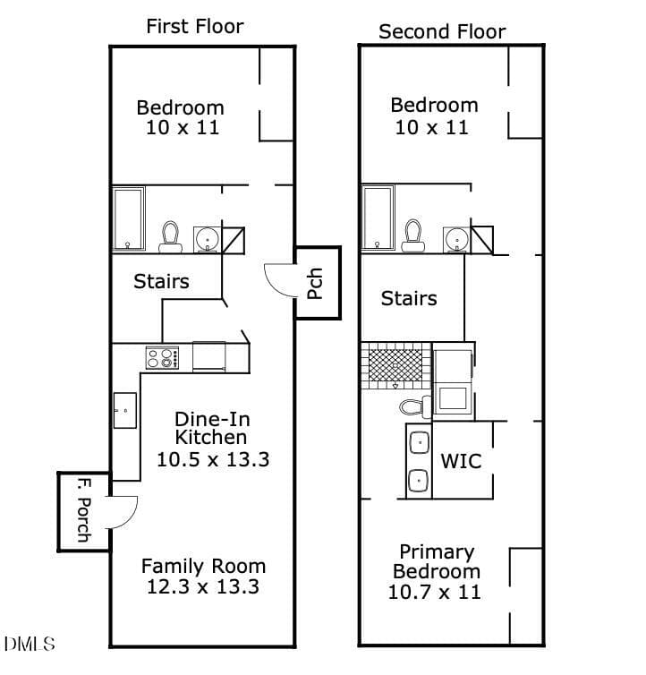 Floor Plan - 1905 Wagoner Street, Durham, NC 27705, Durham