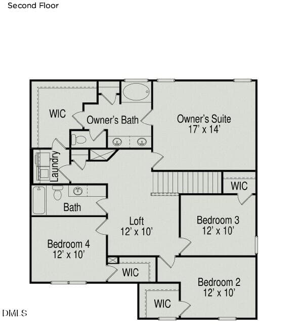 Second Floor - 74 Chardonnay Drive, Lillington, NC 27546