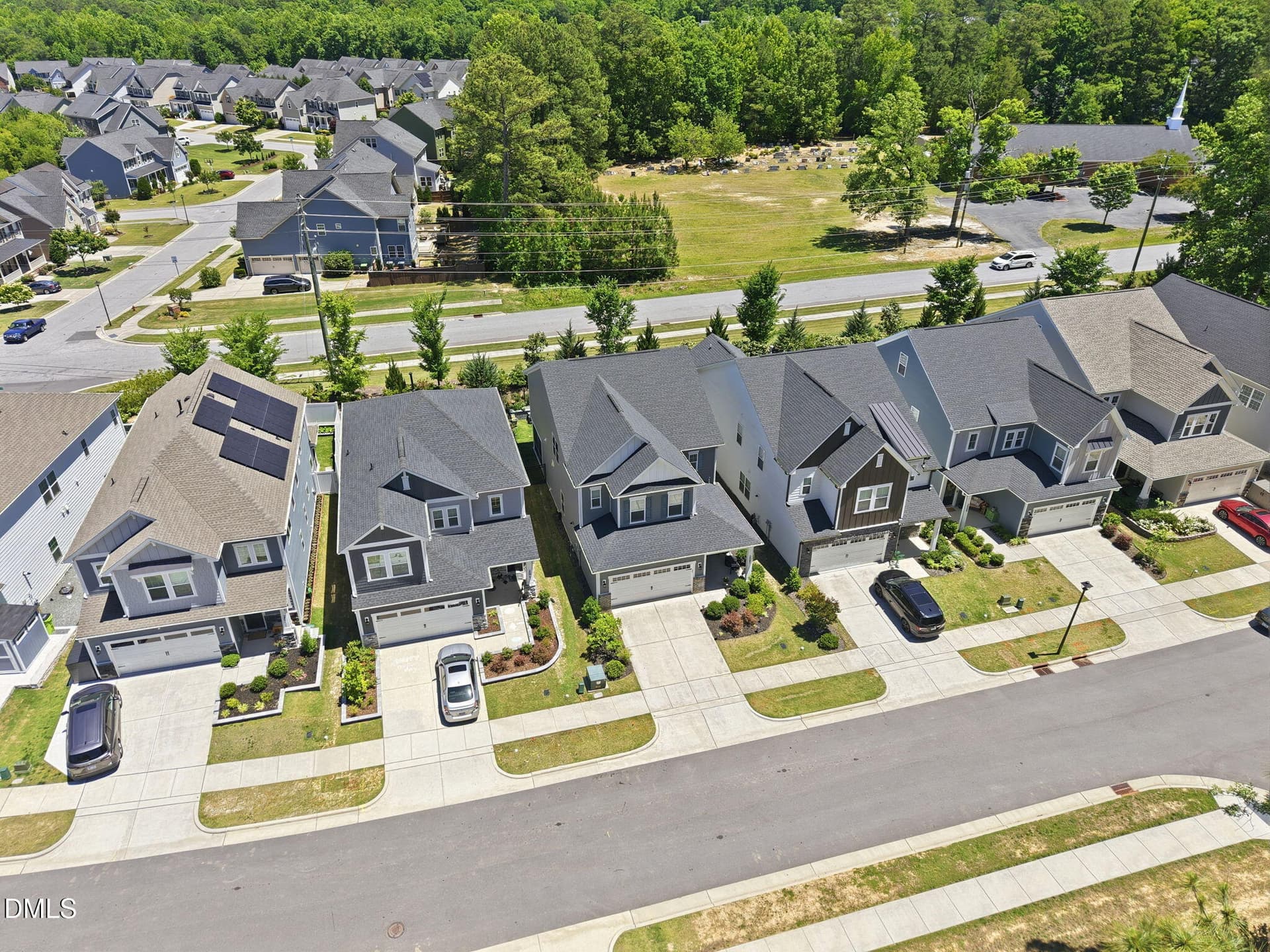 Aerial - 2081 Florine Drive, Apex, NC 27502