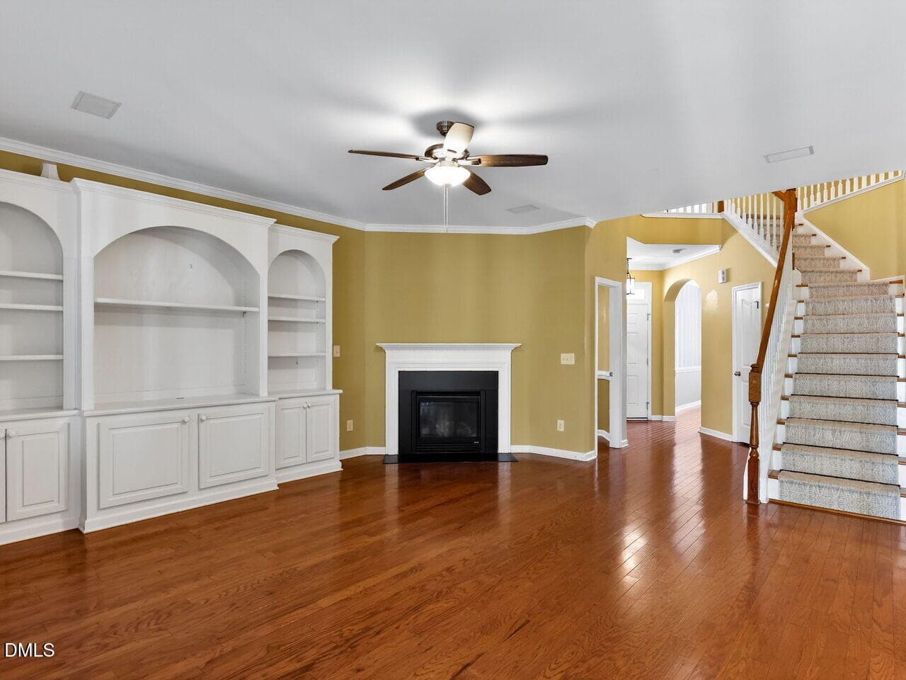 007-1280x960-family-room-with-fireplace - 204 Royal Tower Way, Cary, NC 27513, Cary