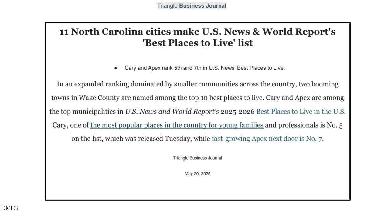 TBJ Apex Cary - 2546 Vining Branch Way, Apex, NC 27523