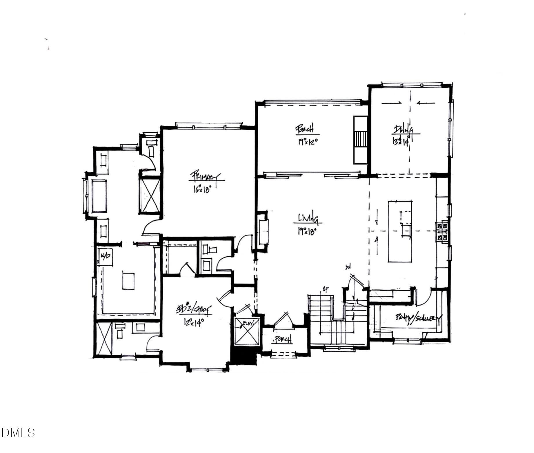 REDBUD 1ST FLOOR - 3442 Redbud Lane, Raleigh, NC 27607, Raleigh