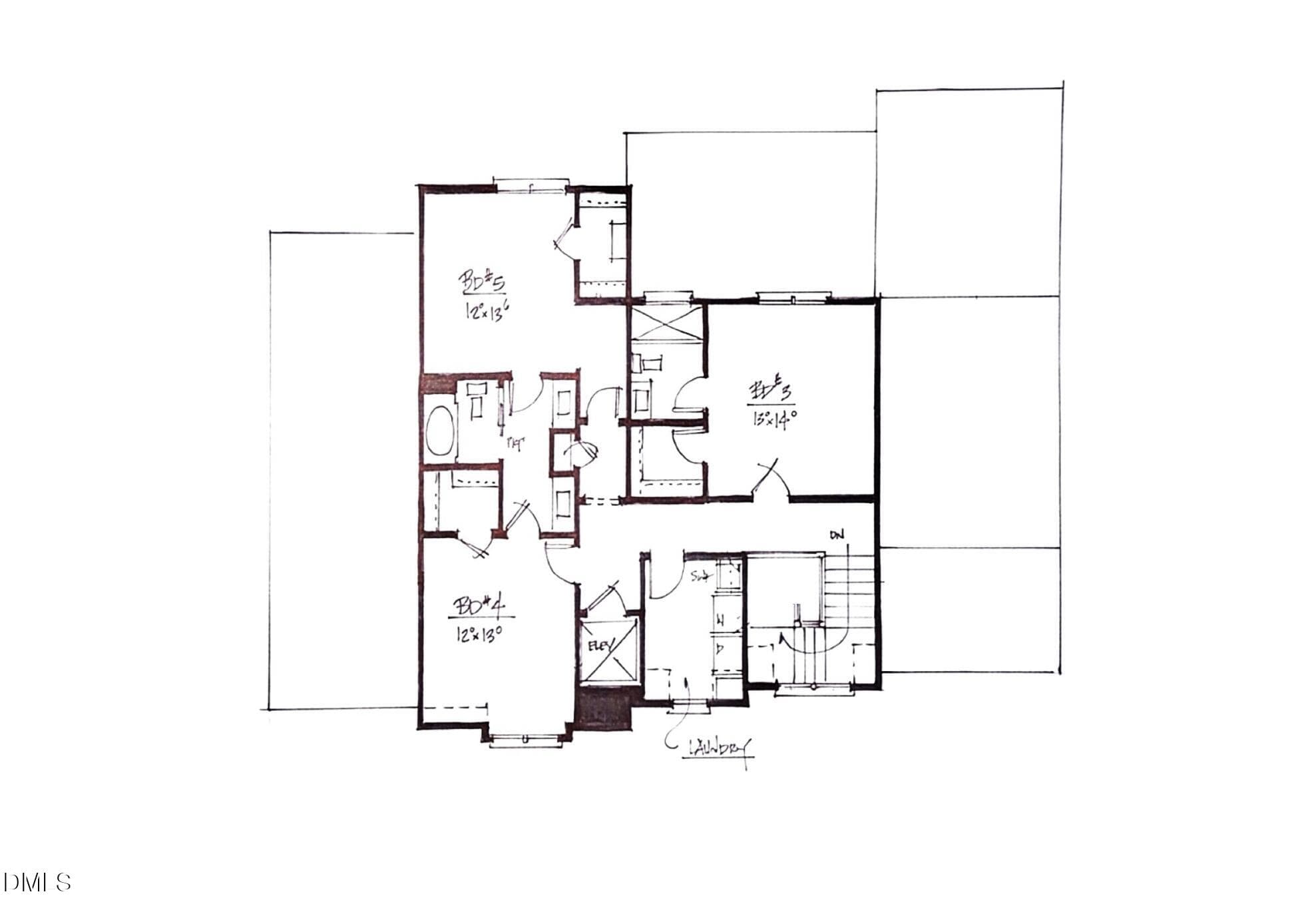 REDBUD 2ND FLOOR - 3442 Redbud Lane, Raleigh, NC 27607, Raleigh
