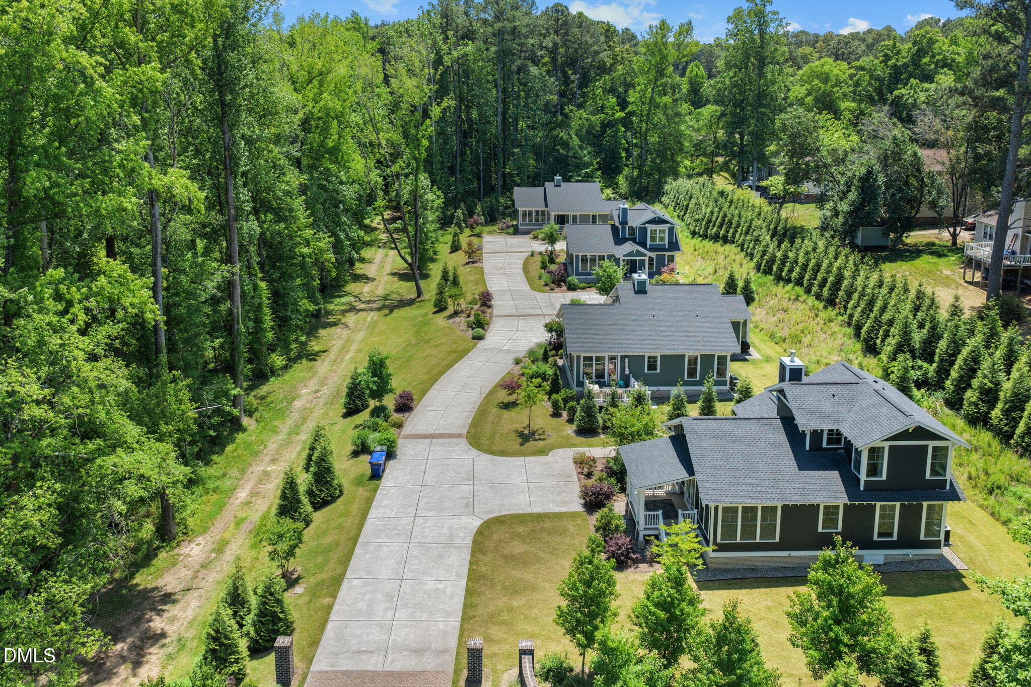Aerial View - 1917 Milan Street, Durham, NC 27704, Durham