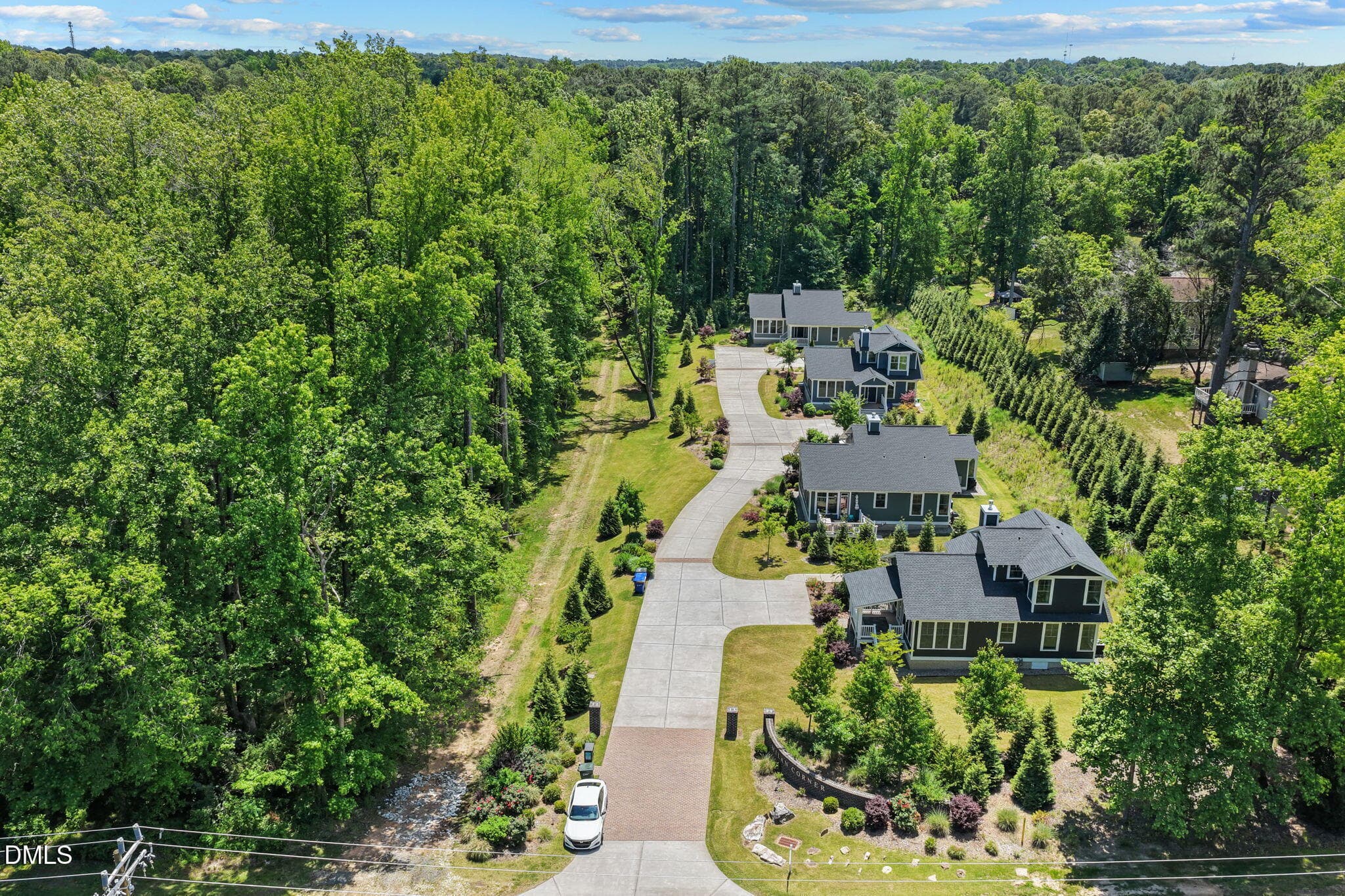 Aerial View - 1917 Milan Street, Durham, NC 27704, Durham