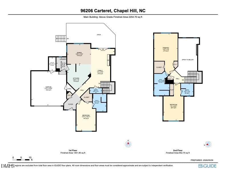 96026 Carteret Floor Plan Main level - 96206 Carteret, Chapel Hill, NC 27517, Chapel Hill