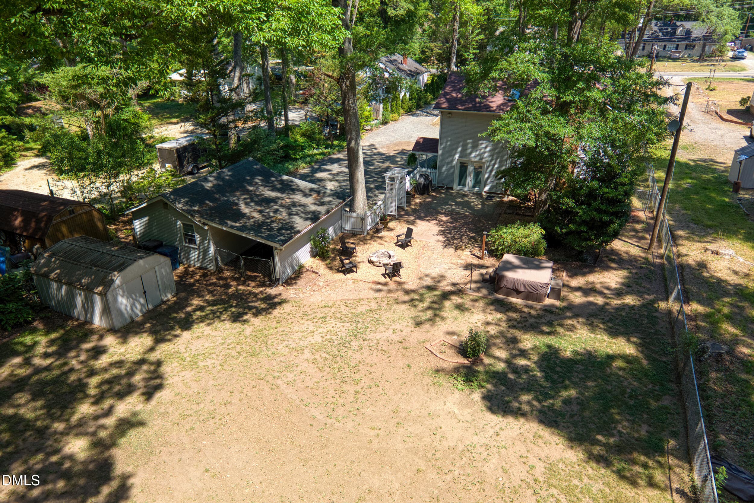 38 -2503 w craver st, drone, exterior - 2503 W Carver Street, Durham, NC 27705, Durham