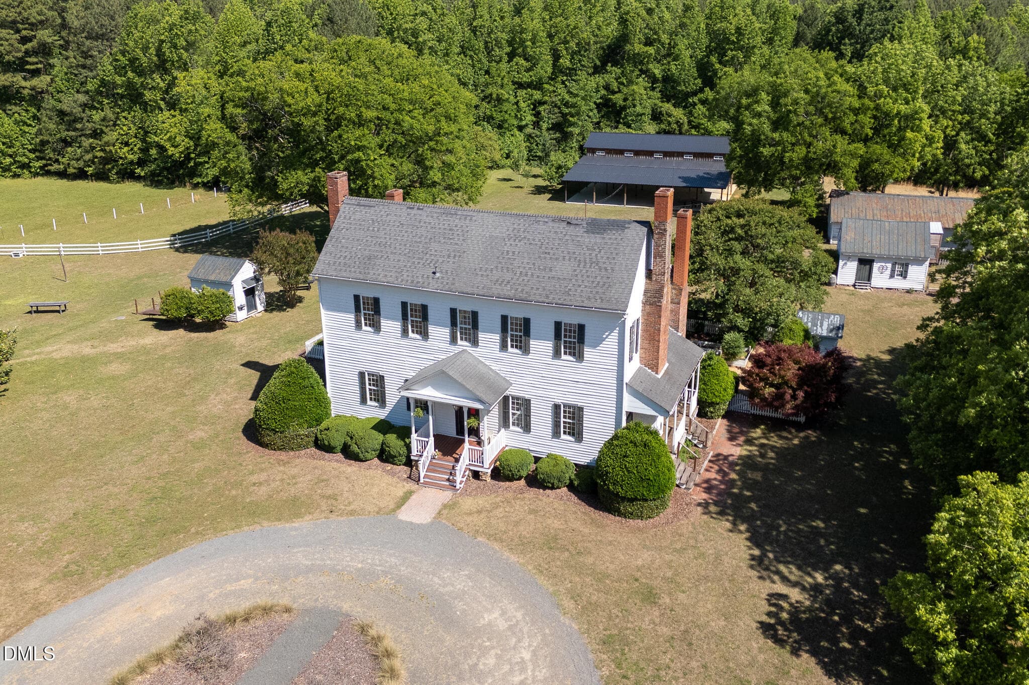 3679 Oak Lawn Farm Rd Drone-2 - 3679 Oak Lawn Farm Road, Oxford, NC 27565