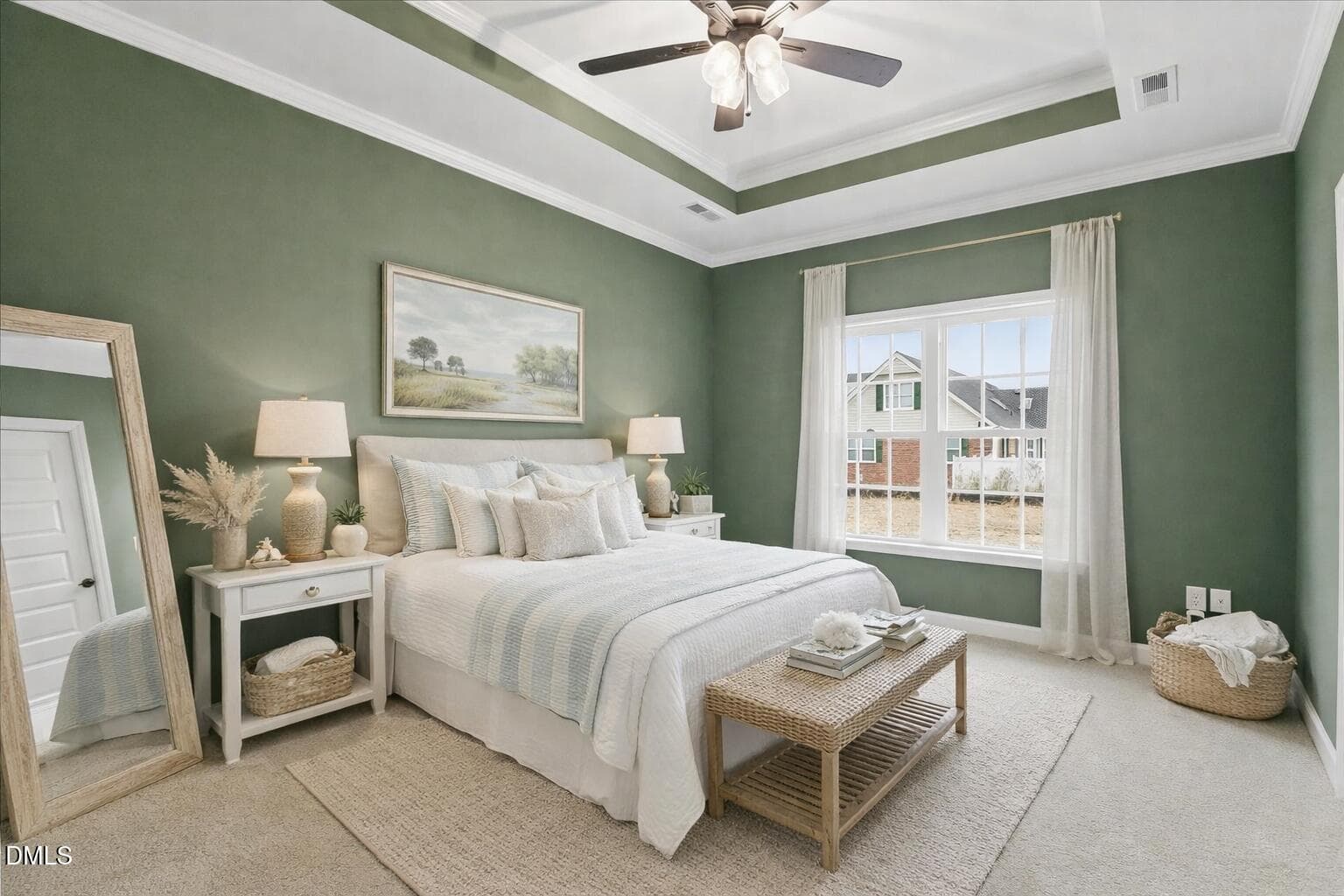 Coastal serenity in a cozy bedroom - 126 Mason Street, Princeton, NC 27569