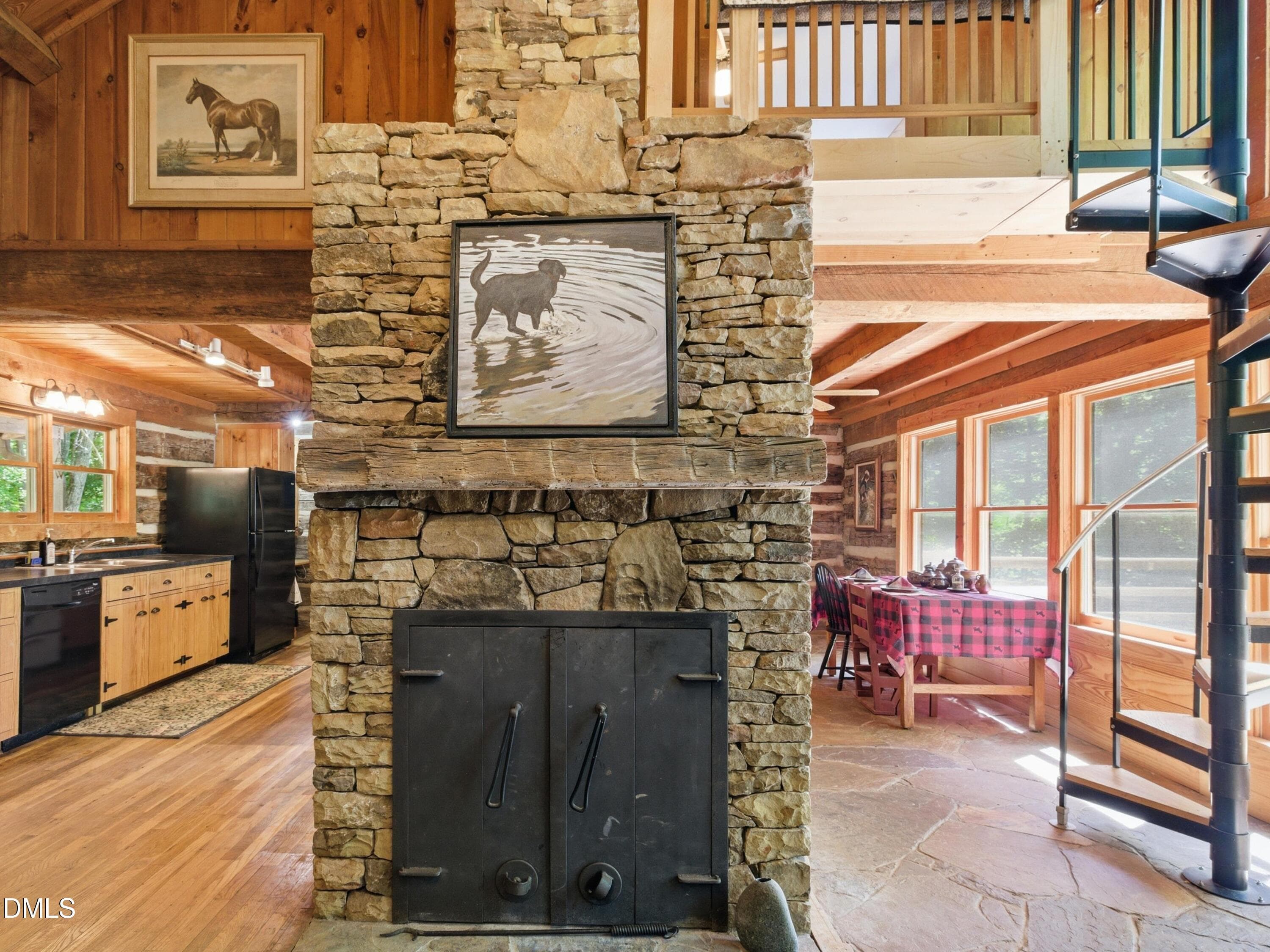 205 anolis fireplace - 205 Anolis Drive, Pittsboro, NC 27312