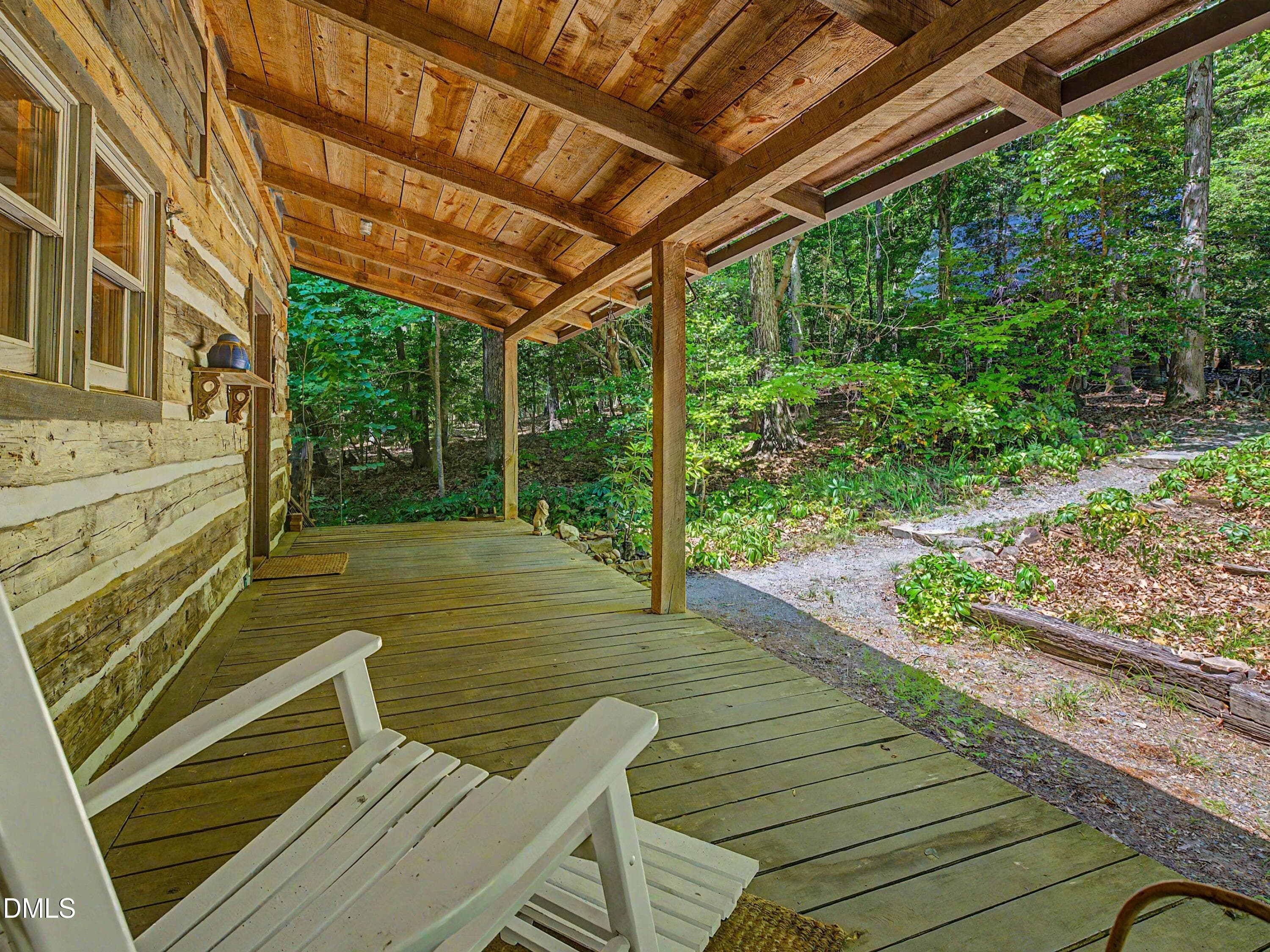 205 Anolis front porch view out - 205 Anolis Drive, Pittsboro, NC 27312