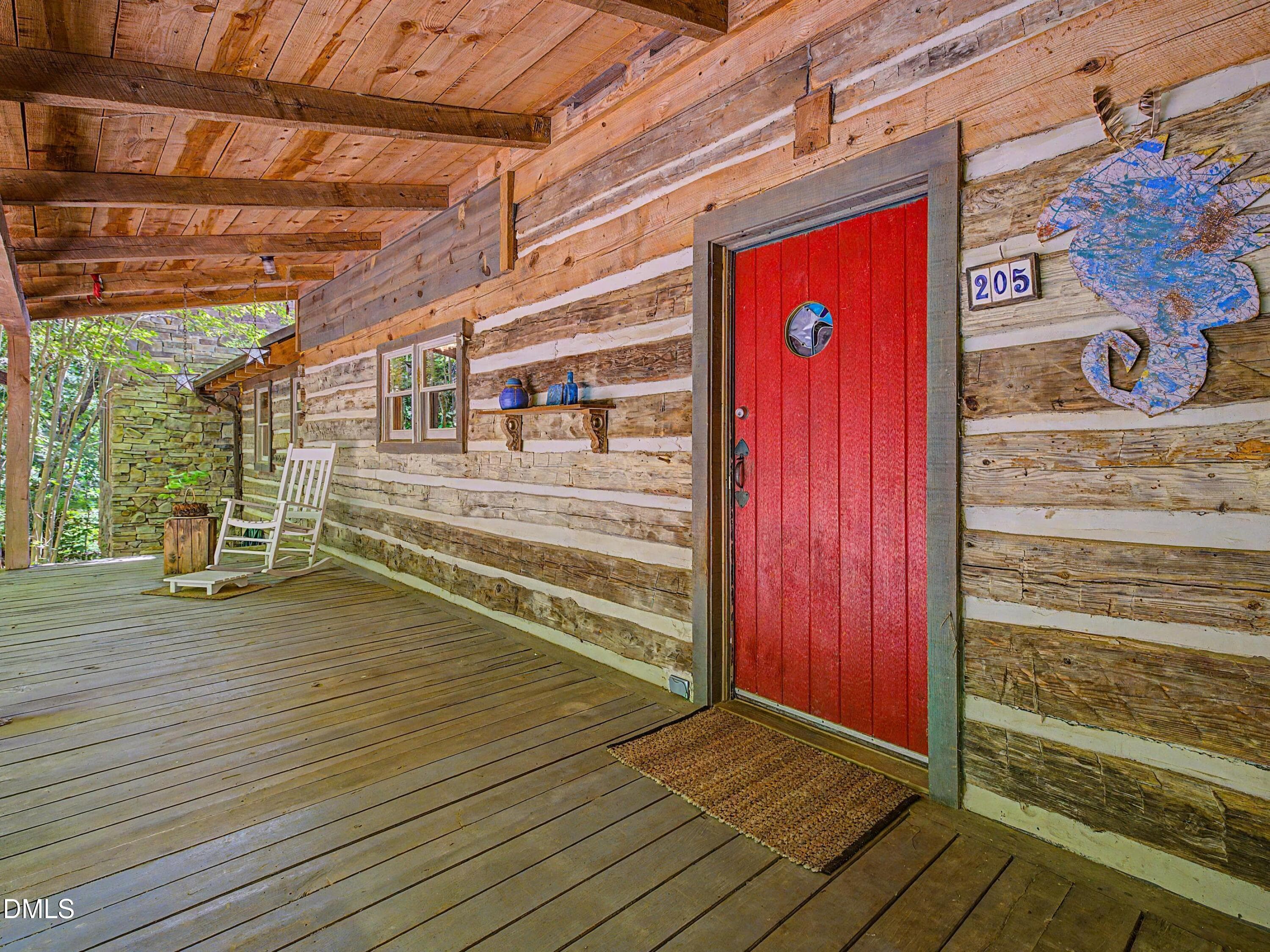205 Anolis porch sideview - 205 Anolis Drive, Pittsboro, NC 27312