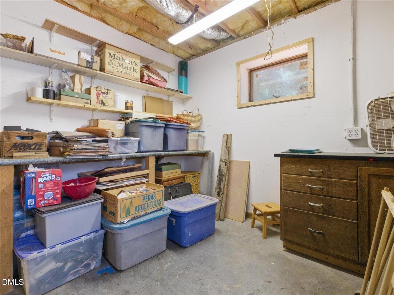 205 Anolis storage basement - 205 Anolis Drive, Pittsboro, NC 27312