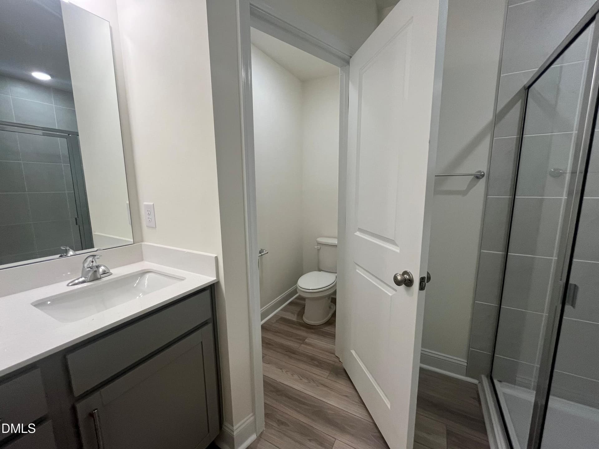 Primary bath w/water closet - 1278 Hammond Drive, Mebane, NC 27302
