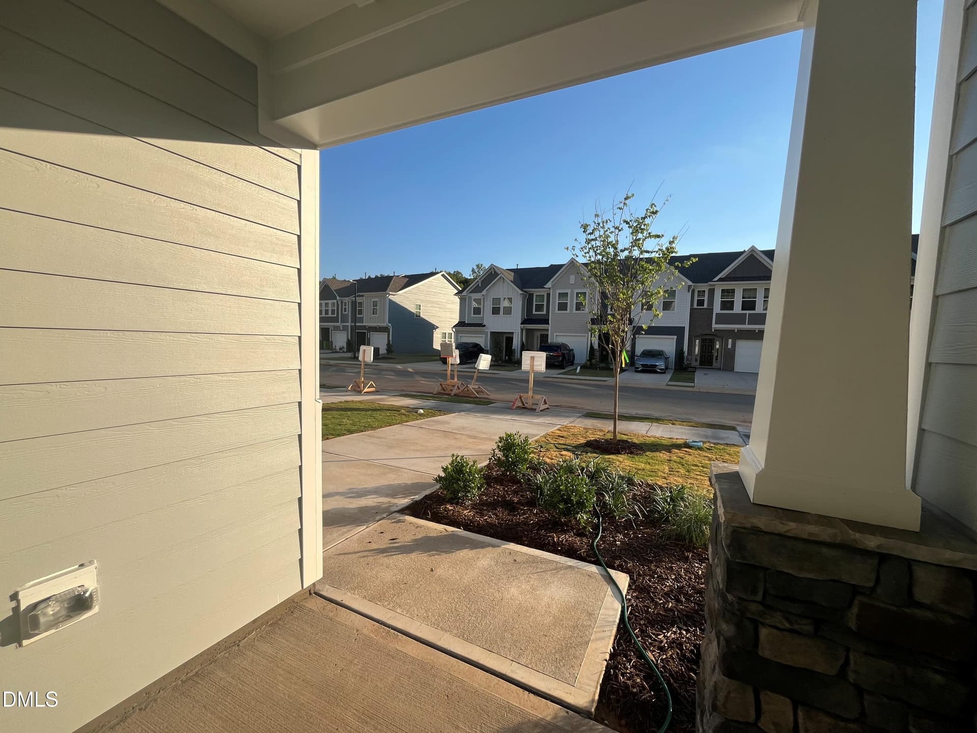 View from front porch - 1278 Hammond Drive, Mebane, NC 27302