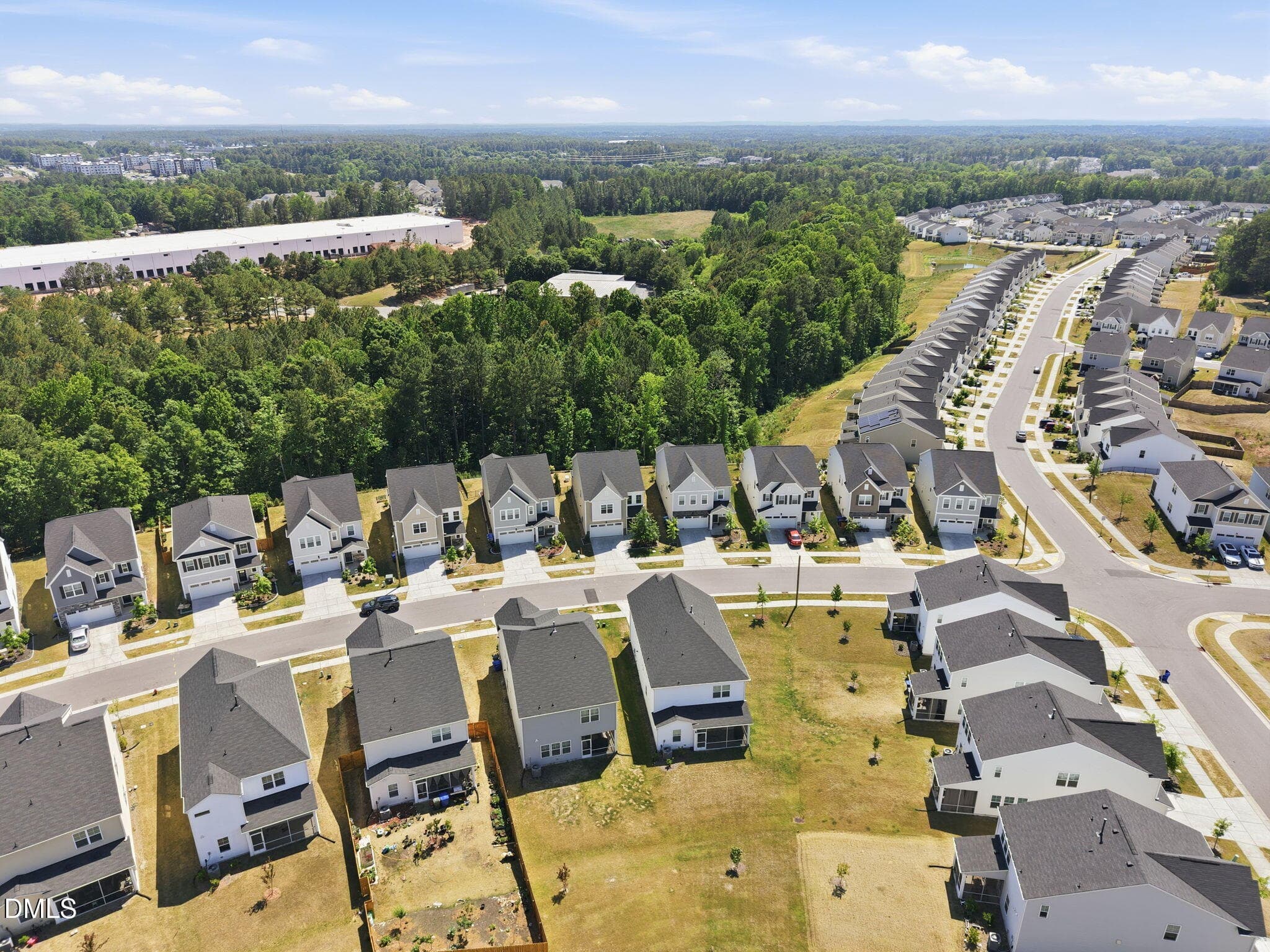 Aerial View - 2216 Jollay Street, Durham, NC 27703, Durham