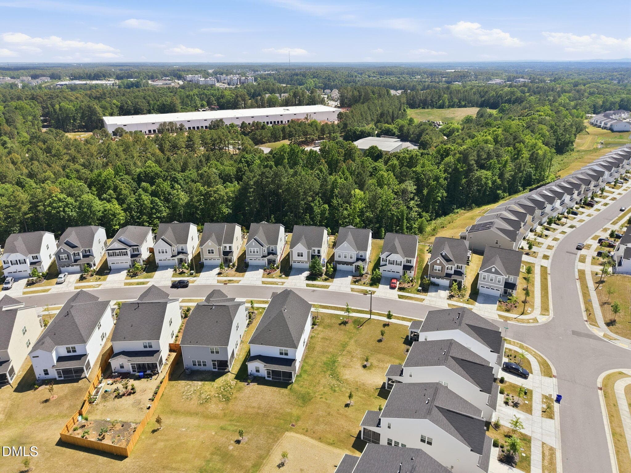 Aerial View - 2216 Jollay Street, Durham, NC 27703, Durham