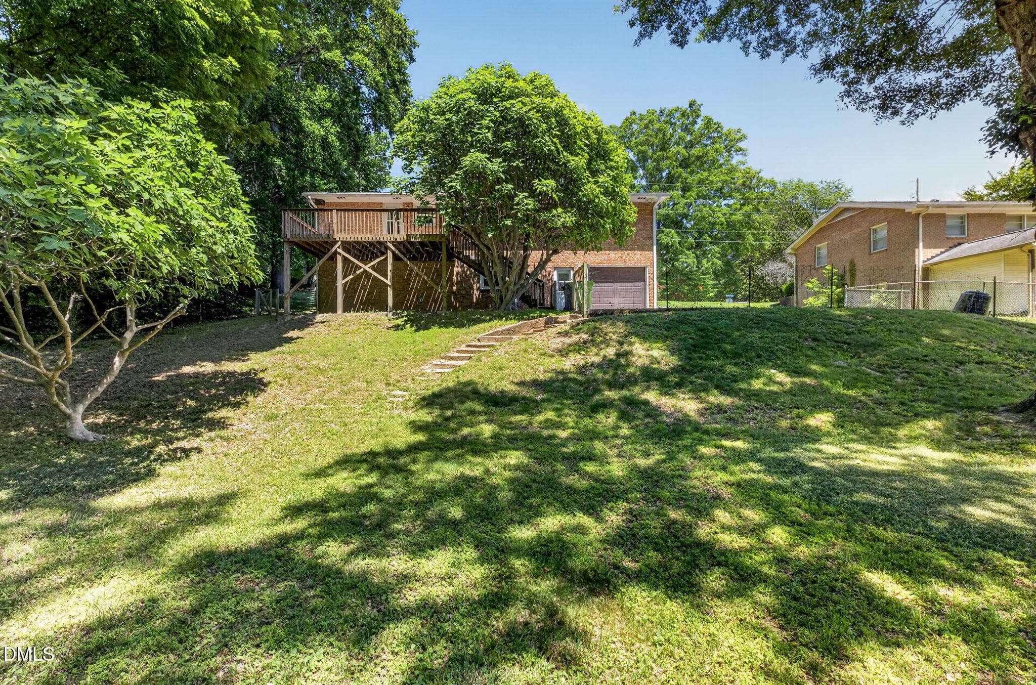 42-Backyard to house - 1224 Pineview Dr - 1224 Pineview Drive, Raleigh, NC 27606, Raleigh