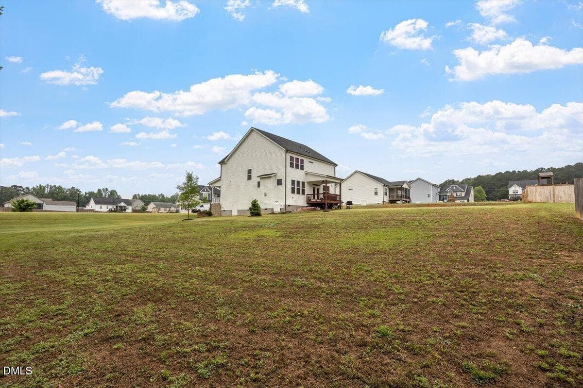 Side/Backyard - 127 Northview Drive, Middlesex, NC 27557