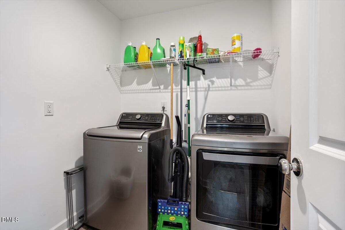 Upstairs Laundry - 127 Northview Drive, Middlesex, NC 27557