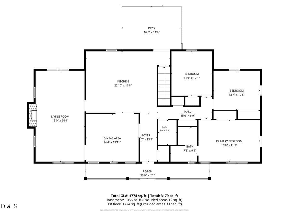 04-Floorplan - 724 Weavers Chapel Road, Littleton, NC 27850, Littleton