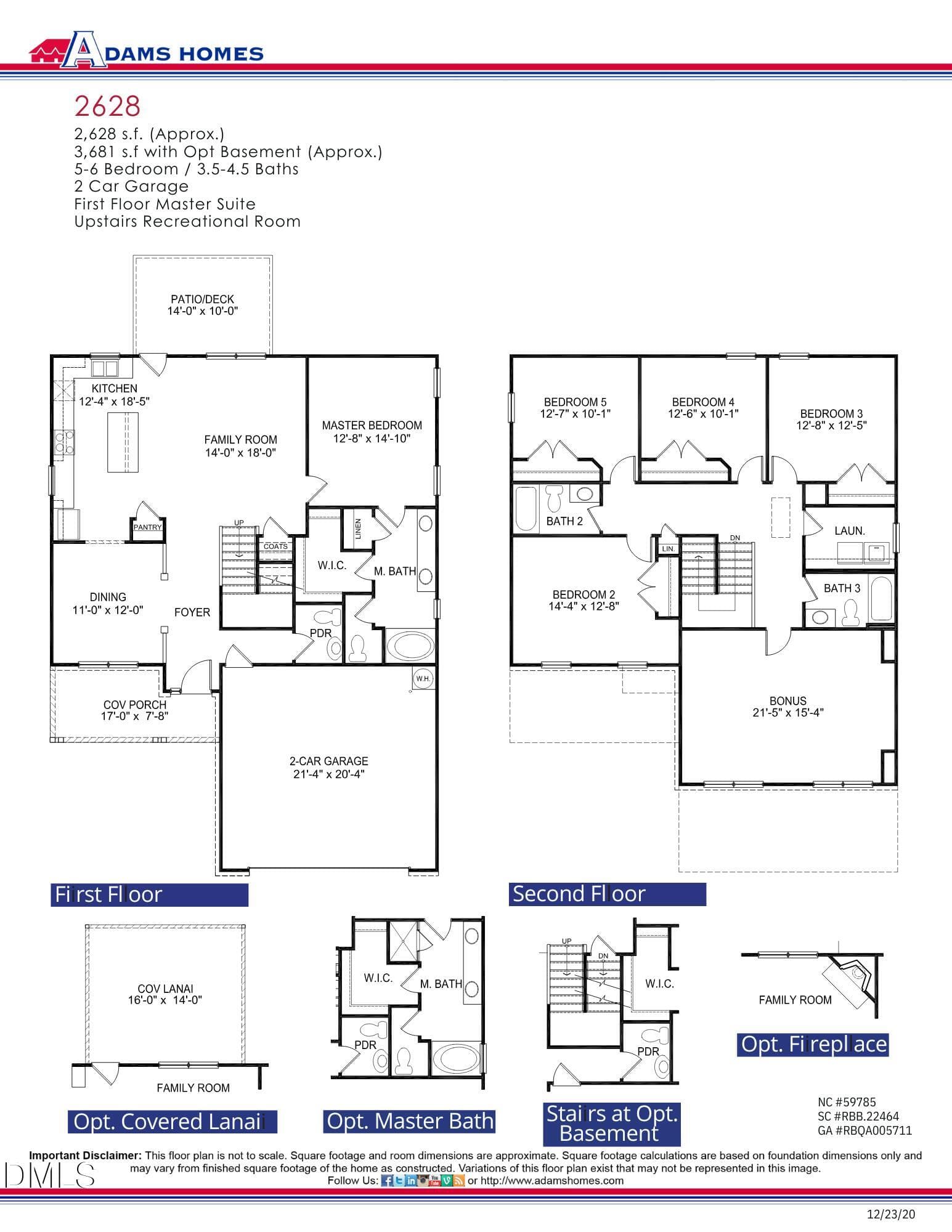 Basement Brochure page 1 - 164 Kipling Creek Drive, Fuquay Varina, NC 27526