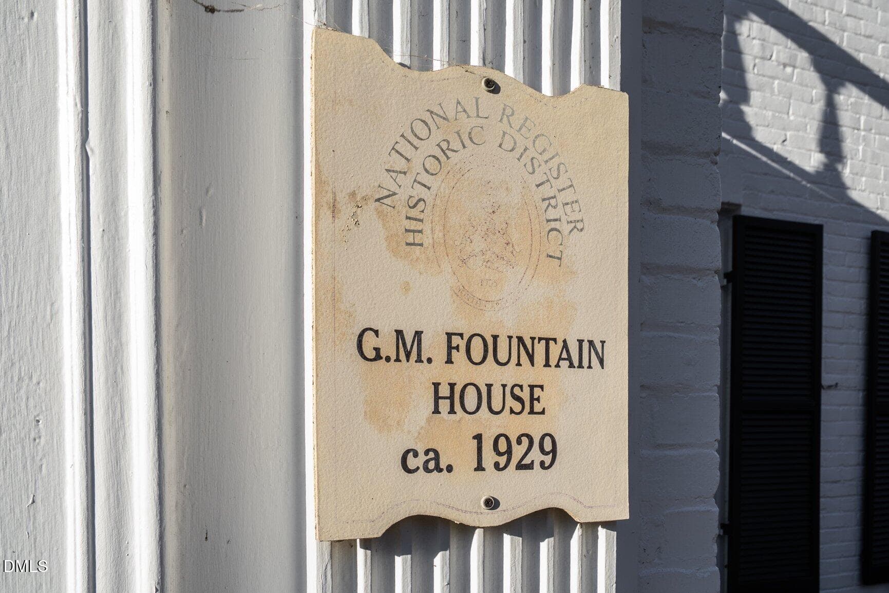 Historic Signage - 1208 N Main Street, Tarboro, NC 27886
